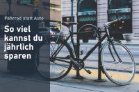 Fahrrad statt Auto – Unglaublich hohes Sparpotenzial für Umsteiger