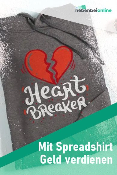 Geld verdienen mit Spreadshirt