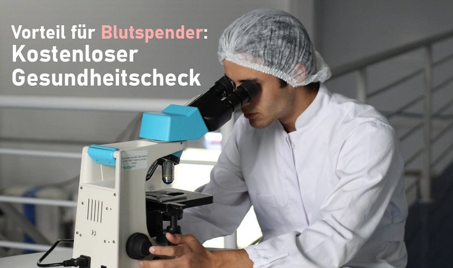 Vorteil für Blutspender: Kostenloser Gesundheitscheck