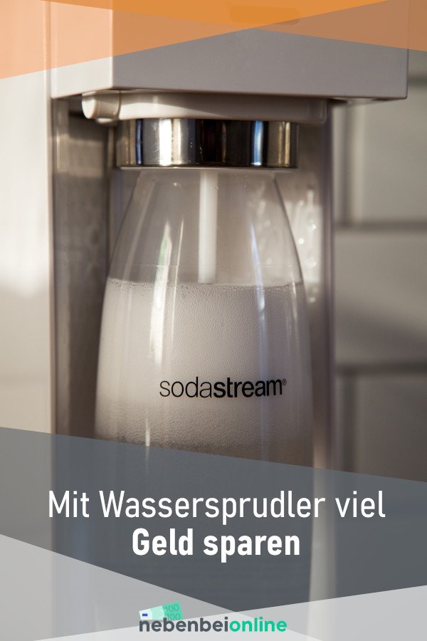 Mit Sodastream Wassersprudler Geld sparen