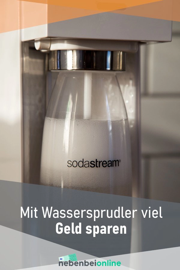 Mit Sodastream Wassersprudler Geld sparen