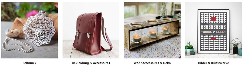 Handmade Produktbeispiele