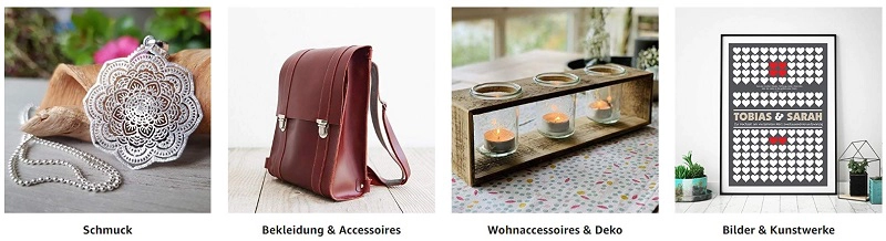 Handmade Produktbeispiele