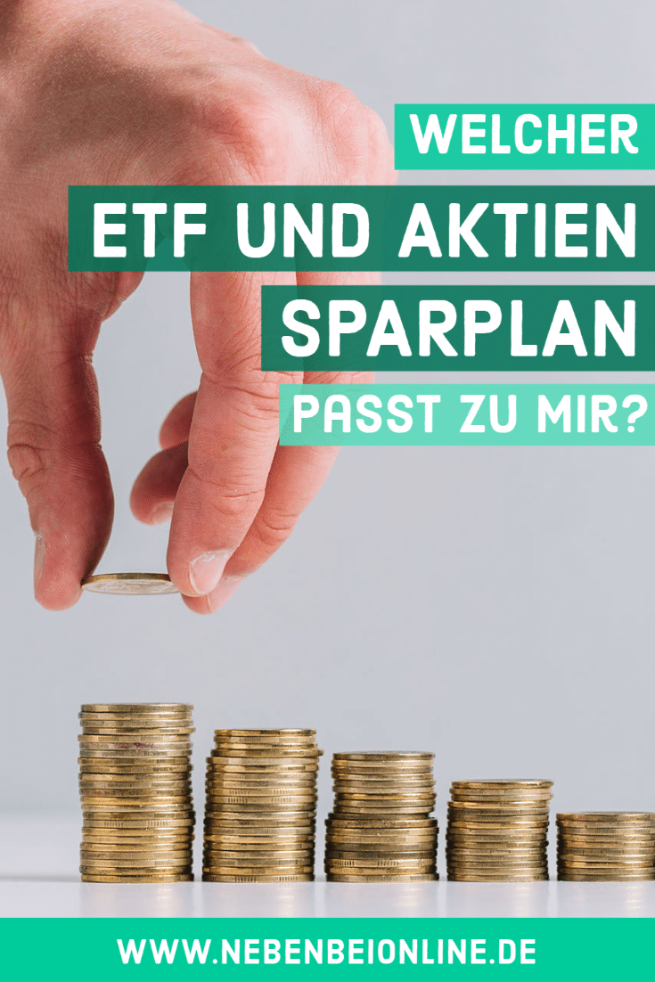 ETF & Aktien Sparplan in 3 Varianten