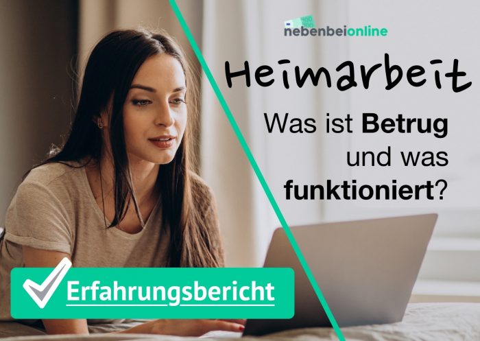 Heimarbeit | Erfahrungsbericht – knallhart!