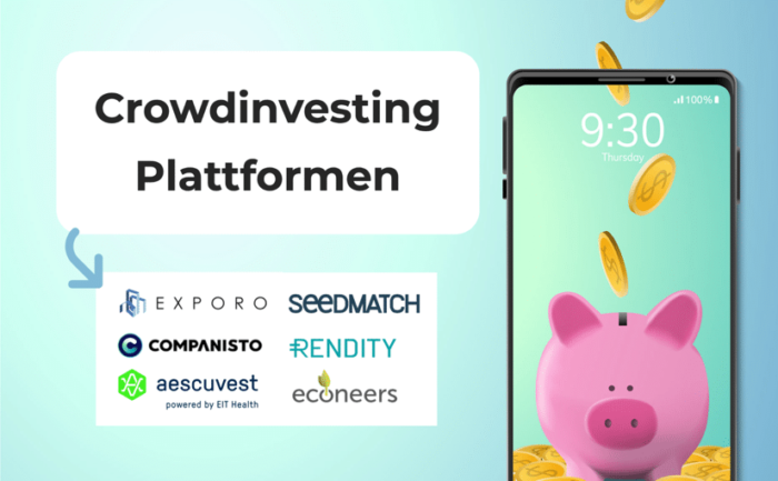 Die 5 besten Crowdinvesting Plattformen im Vergleich