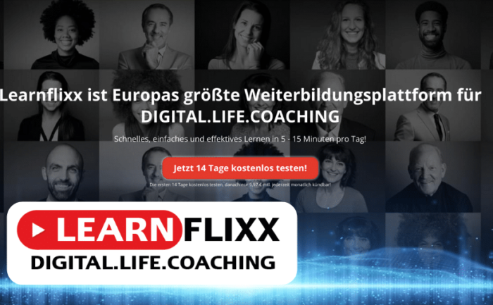 Learnflixx von Jürgen Höller -Europas größte Weiterbildungsplattform für DIGITAL.LIFE.COACHING